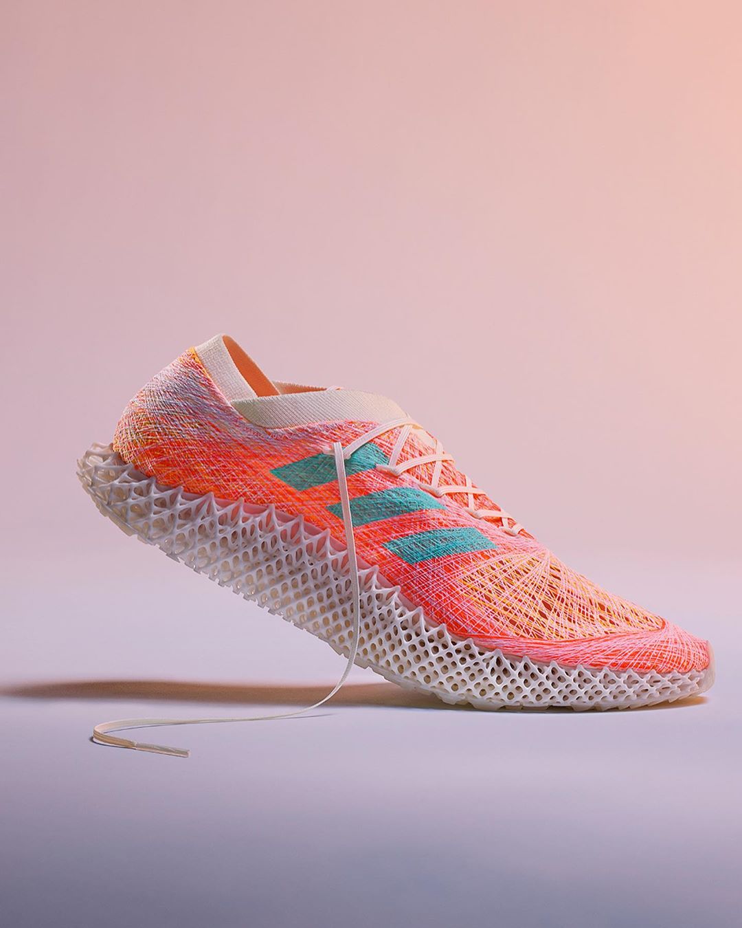 adidas - FUTURECRAFT.STRUNG⁣
Coded thread by thread for speed.⁣⁣
⁣⁣
Imagine a shoe that's so synced to you, you almost can't feel it. STRUNG is first-of-its-kind textile creation tech made for just th...