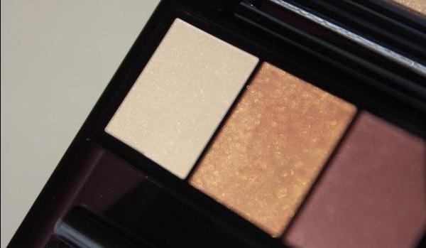 Shiseido Luminizing Satin Eye Color Trio RD299 Beach Grass - review