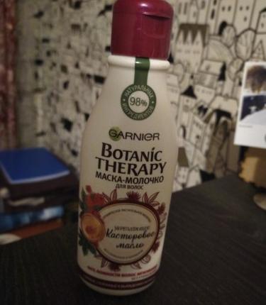 Отзыв о Маска-молочко для волос Garnier Botanic Therapy Касторовое масло укрепляющее от Розалина  - отзыв