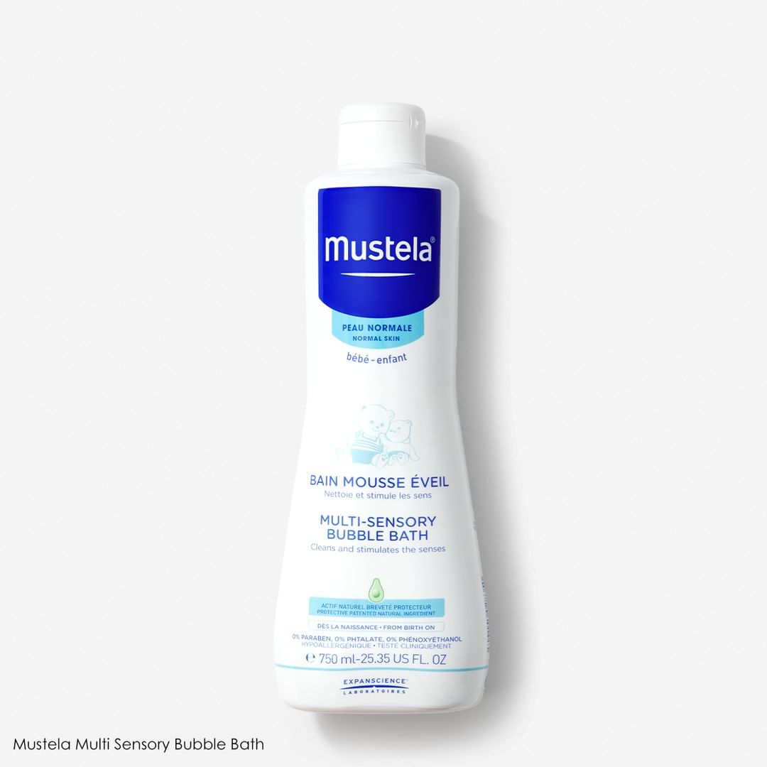 Escentual - Bath time isn't just about getting your little one clean; this nifty and natural bubble bath has a blue-tinted formula that stimulates your babies senses, helping to develop their eyesight...