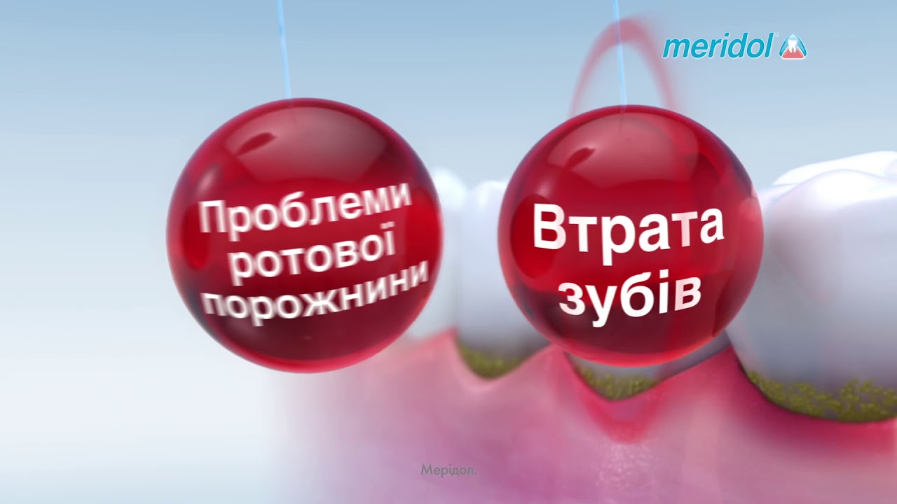 Meridol - здорові ясна, здорові зуби!