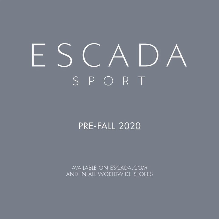 ESCADA - From classic trench coats to luxurious knitwear and elegant denim – ESCADA SPORT has your weekend wardrobe covered. #Pre-Fall2020 #escadaofficial
