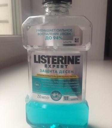 Ополаскиватель для полости рта Listerine Expert защита десен