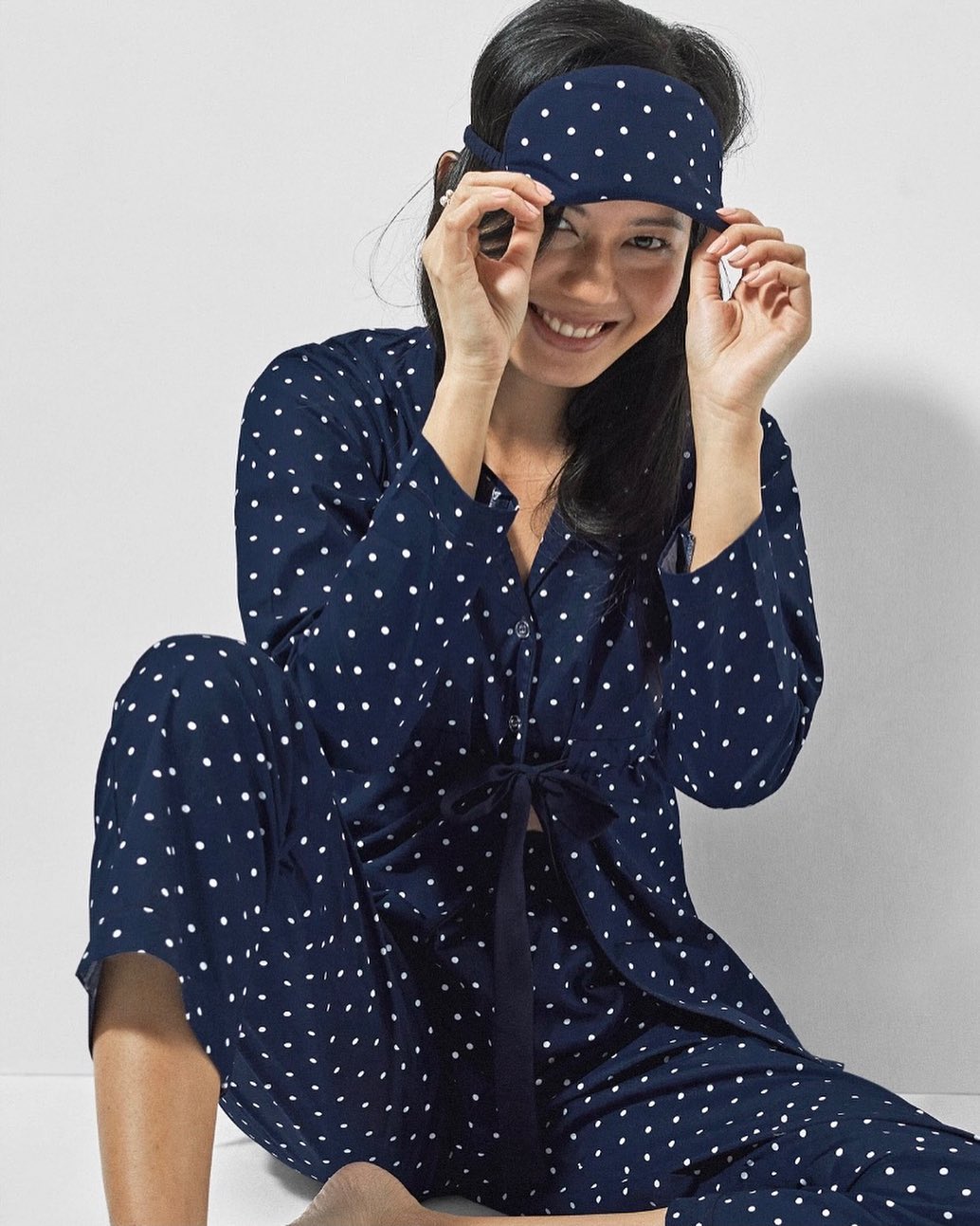 The Label Life - #Unwind: We’re already in a weekend state of mind in the cosy Midnight Polka Sleepwear Set. With sleepwear so comfy, can you blame us?

Link in bio to shop sleepwear.

#TheLabelLife #...