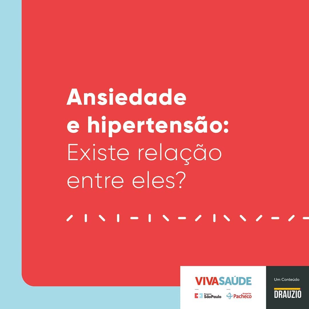 Drogarias Pacheco - Ansiedade recorrente pode piorar quadros de hipertensão ou até mesmo desencadeá-los. Isso acontece porque a constante liberação de adrenalina e cortisol no sangue mantém o ritmo ca...