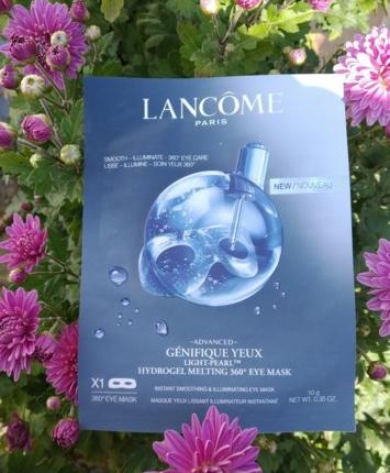 Гидрогелевая маска для кожи вокруг глаз Lancome Advanced Génifique Yeux Light-Pearl фото