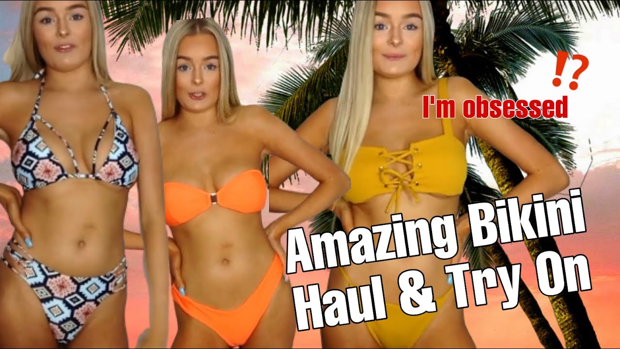 Amazing Bikini Haul & Try On - Nicola丨Newchic