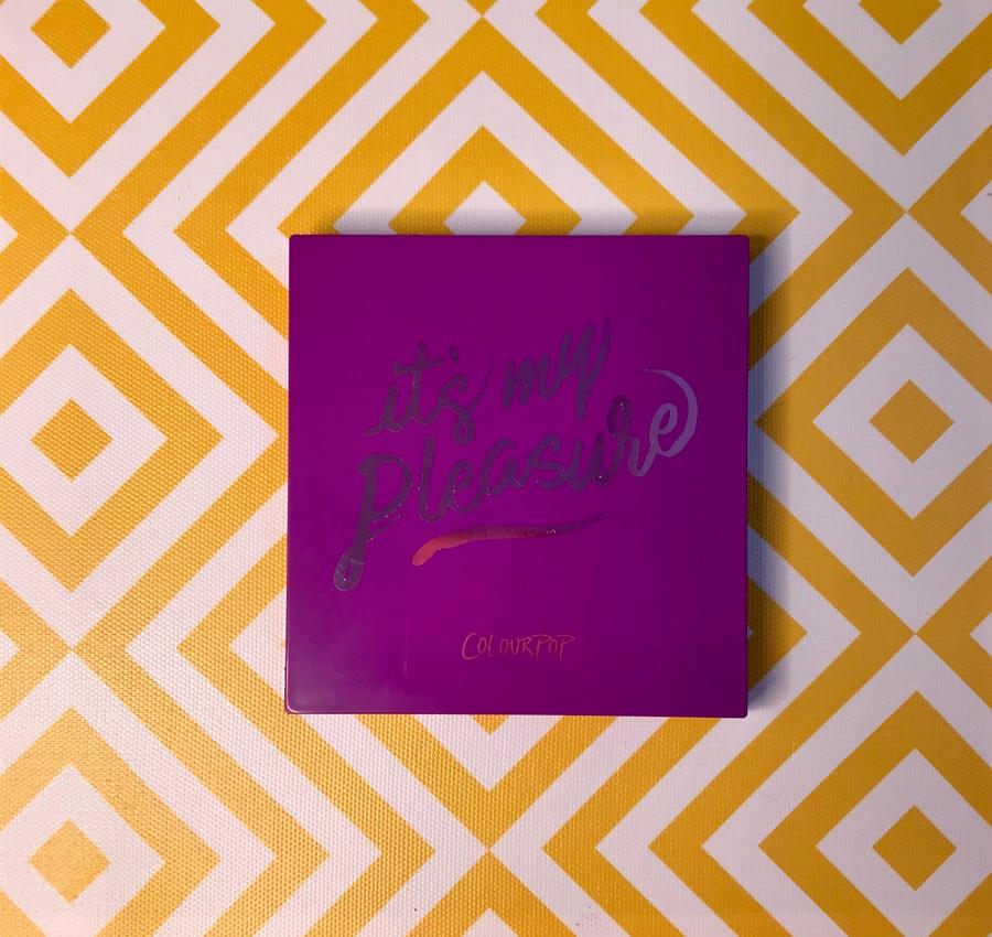 - отзыв1 ColourPop It’s My Pleasure 9-Pan Eyeshadow Palette