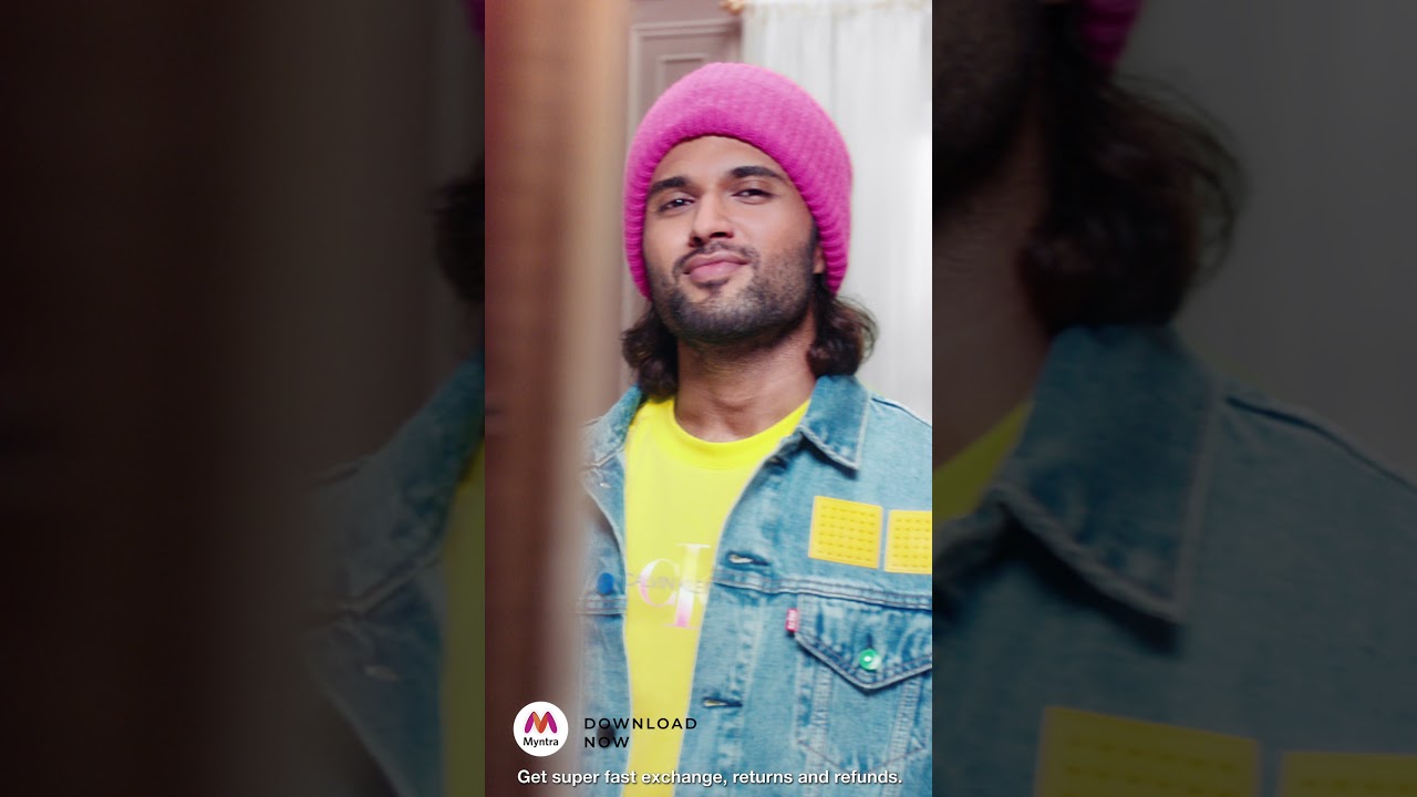 Myntra India's Fashion Expert x Vijay Deverakonda