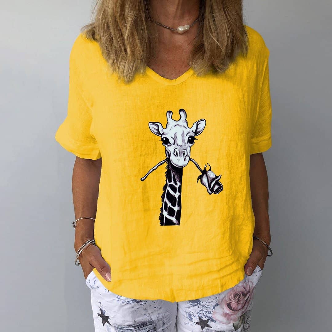 neer.ro - Un tricou simpatic pentru o tinuta de vara. Descopera stilul NEER!
Cod produs: LJJ0070138
#buyonline #newproduct #yellow #discoverfashion #onlineshop #2020collection #casualstyle #giraffe #b...