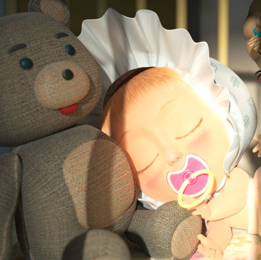 Masha And The Bear Official - Being a parent means… missing the days when your child was just a little baby. Give Bear a ❤️ if this applies to you! #MashaAndTheBear #BeingAParent