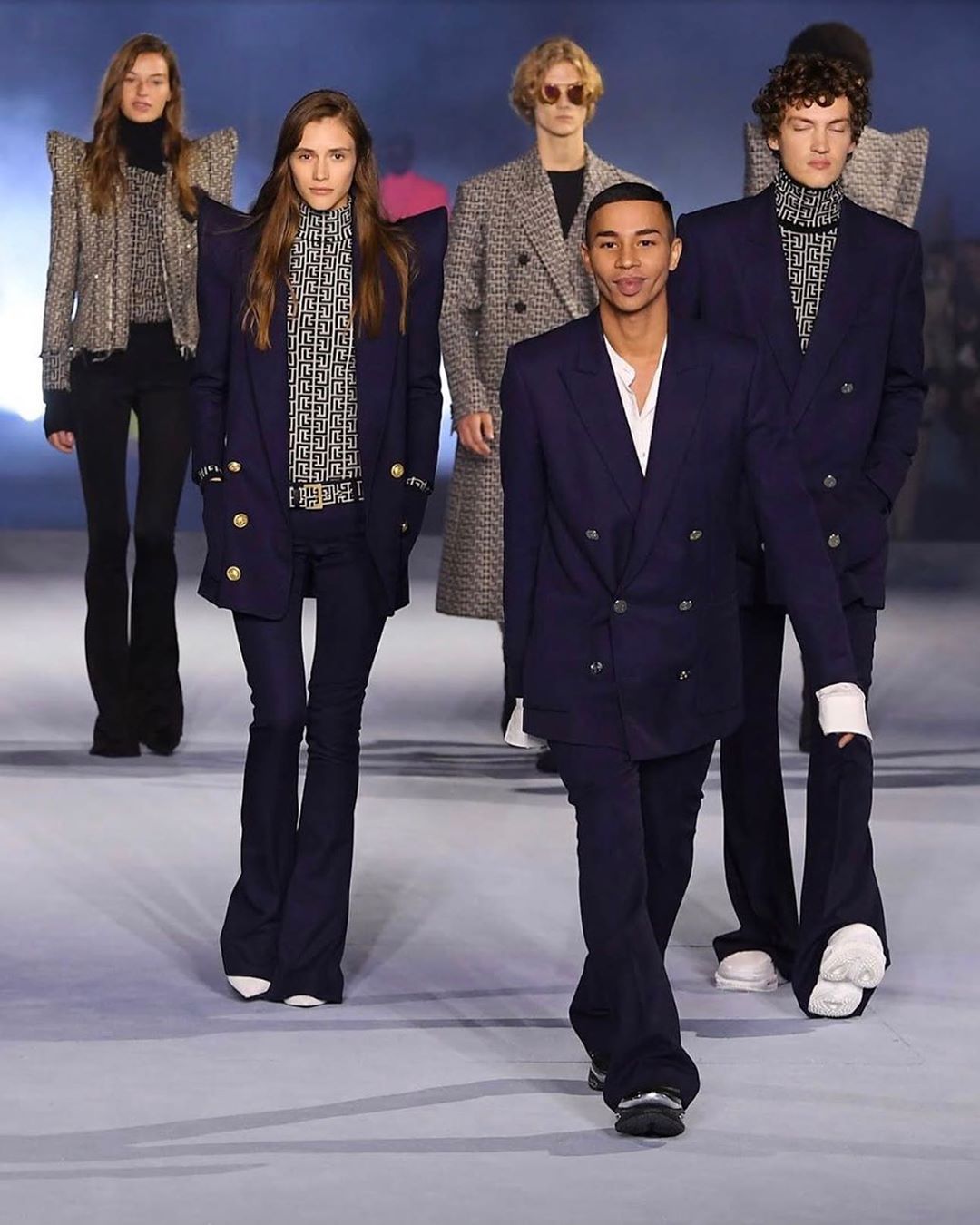 BALMAIN - “I wanted the #BALMAINSS21 show to send a message of hope and reflect the optimism and audacity that are built into Balmain’s DNA. Despite today’s troubles, the beautiful and diverse faces i...