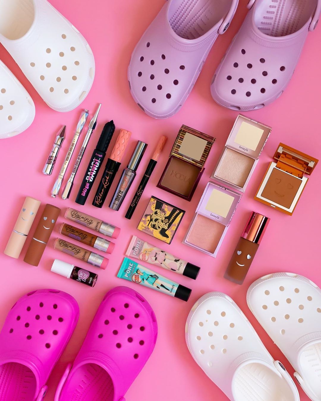 Crocs Shoes - We've teamed up with our friends @benefitcosmetics to host a 💄GIVEAWAY 💋Here's the deal: TWO lucky winners will receive $300 worth of Crocs and $300 of Benefit Cosmetics products, each!...