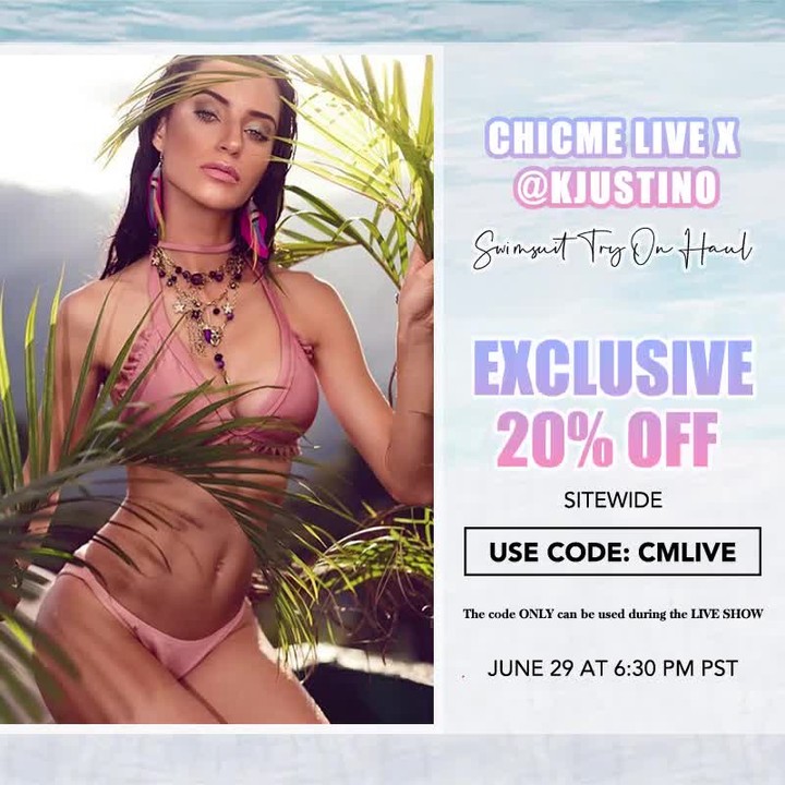 Chic Me - "Have you heard the news? Something will happen....."⁠
"What are you talking about?"⁠
"ChicMe will be live!"⁠
"What?! Really?! When??"⁠
"On June 29th and 30th at 6:30 PM PST."⁠
"Two days in...