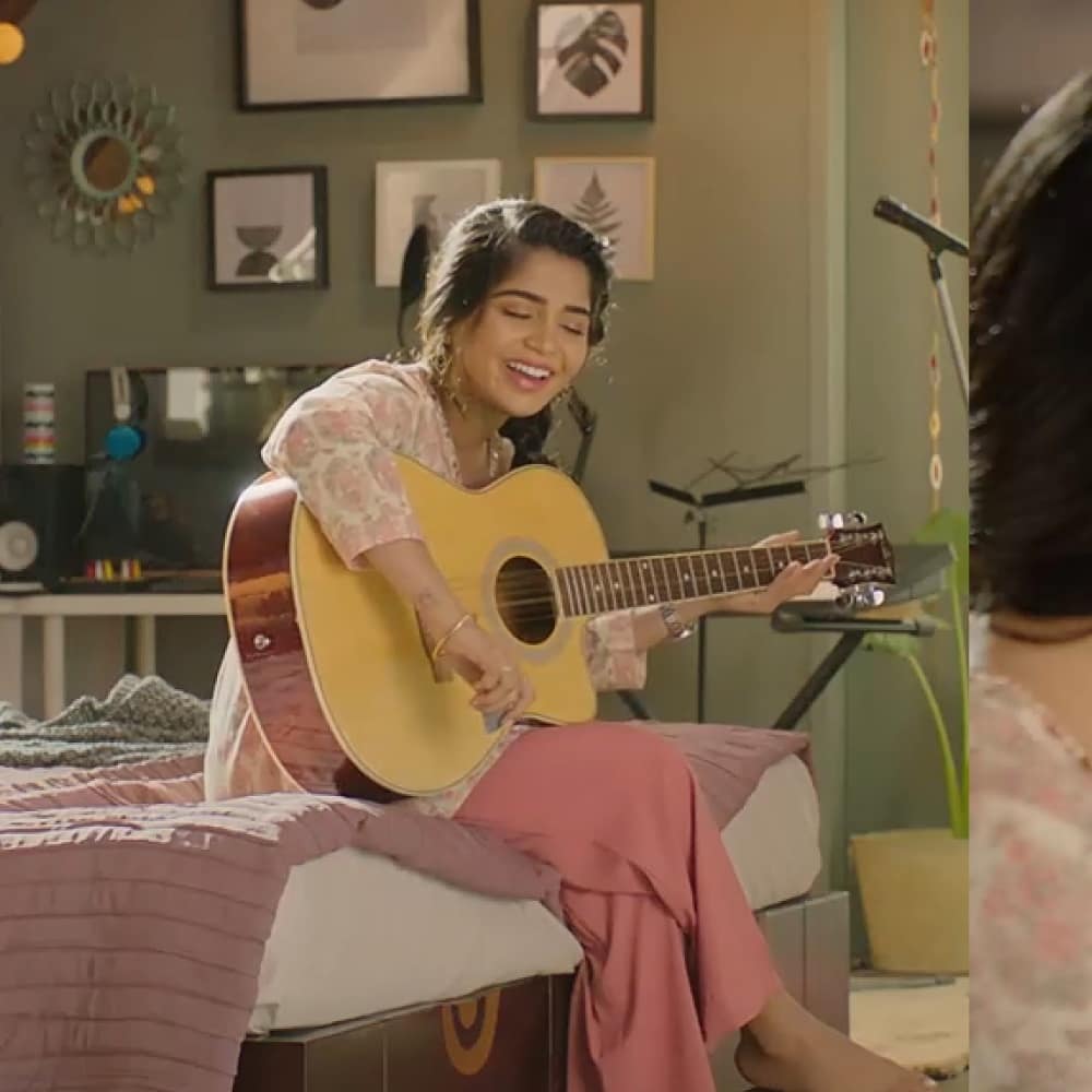 MYNTRA - Two things that make for perfect moments - style and the perfect soundtrack. Head to our profile to watch Tara strum the perfect song for @samantharuthprabhuoffl in our latest film. For momen...