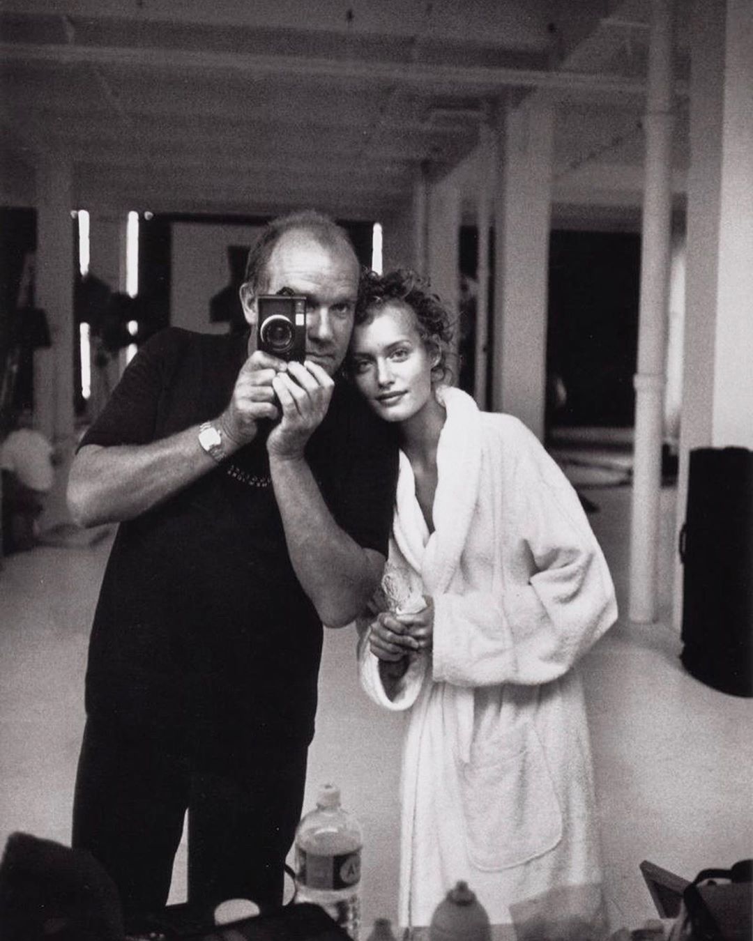 Amber Valletta - I miss you so much Peter. Always in my heart and in my thoughts. @therealpeterlindbergh ❤️