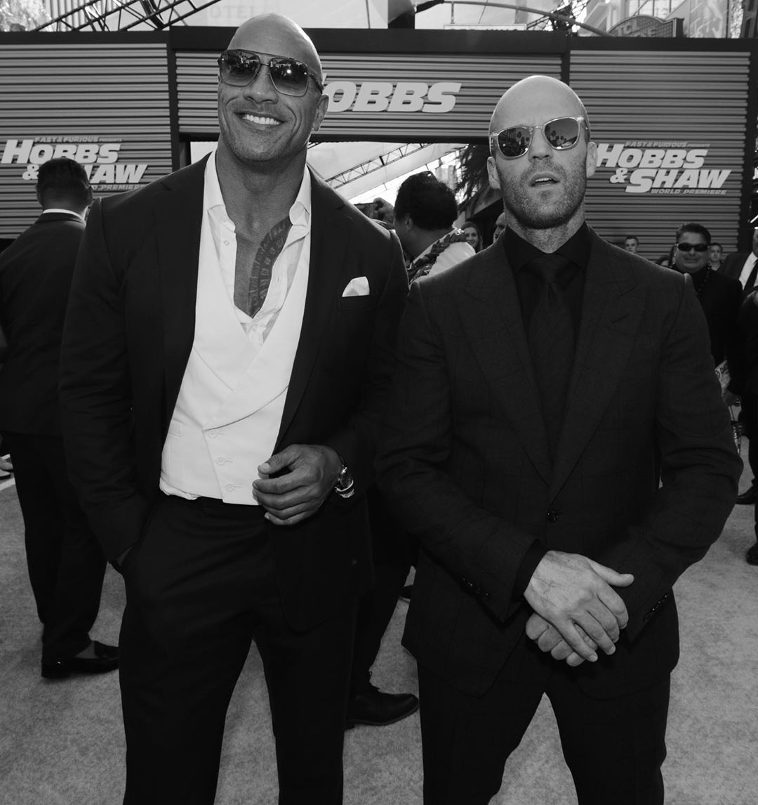 Jason Statham - Hobbs and Shaw at the world premiere of @hobbsandshaw