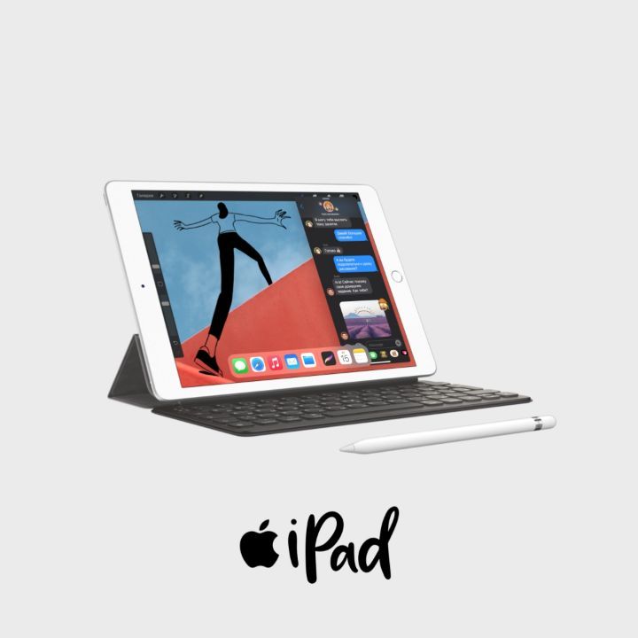 iPort - Apple Premium Reseller - Новый iPad.

Новый iPad с дисплеем Retina 10,2 дюйма сочетает в себе невероятные возможности и удивительную простоту использования. А мощный процессор A12 Bionic, подд...