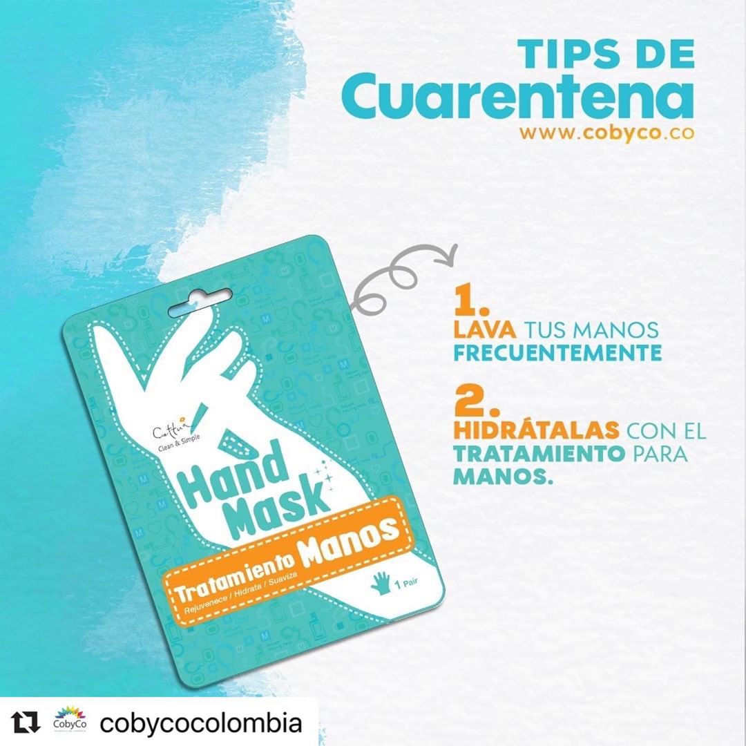 Cettua Colombia - #Repost @cobycocolombia with @make_repost
・・・
Sabemos que al lavar tus manos frecuentemente, el jabón y el antibacterial puede ocasionar deshidratación. ⁣
⁣
Pero no te preocupes, el...