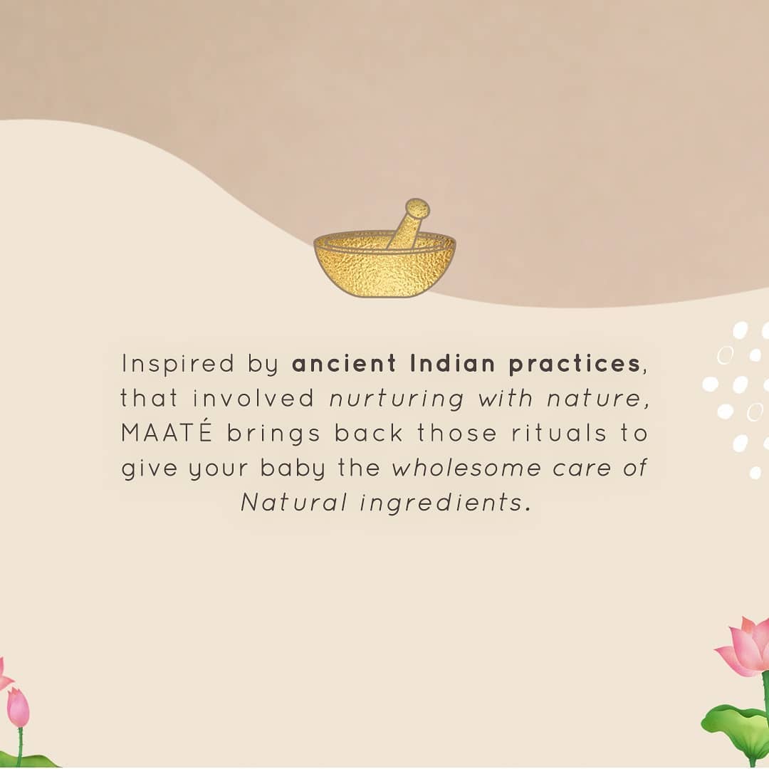 MAATÉ - The origins of Ayurveda🌱 stretch deep into the ancient Indian 🇮🇳sciences.🔬⁣
⁣
The healing power of nature, thus inspired us to create something that gently cares for babies. 👶🏻⁣
Apart from th...