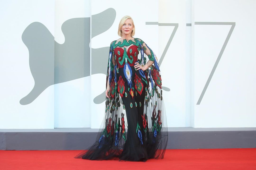 Armani beauty - Bidding farewell to this year's edition of the Venice Film Festival with a flawless look. Cate Blanchett, Giorgio Armani Global Beauty Ambassador, wore ROUGE D'ARMANI MATTE in shade 10...