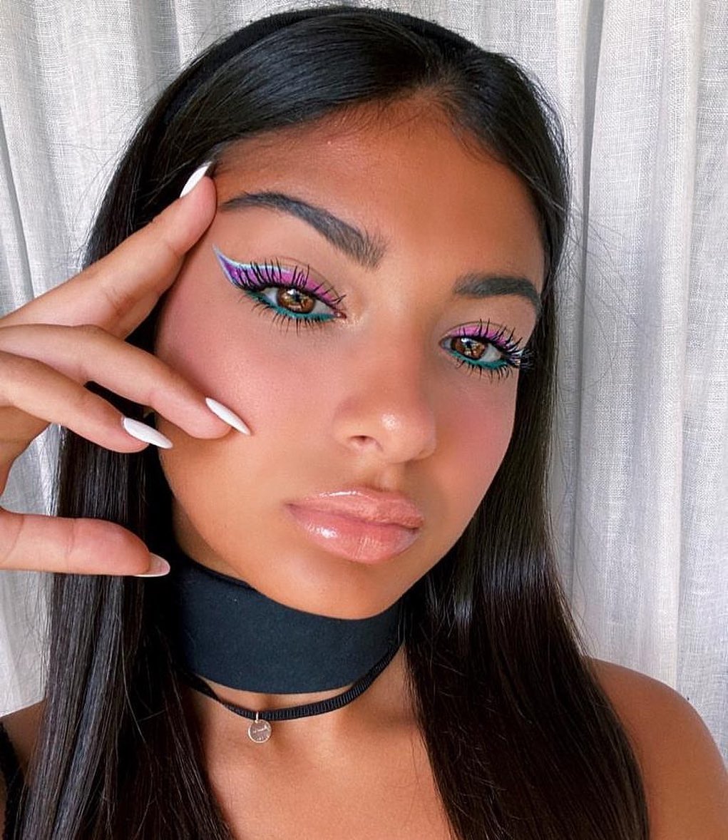 NYX Professional Makeup - @la_mainoo serves this colorful, graphic liner moment using our EPIC WEAR LINER STICKS in Intense Teal + Chill Blue + Pink Spirit ⚡️💖 • #nyxcosmetics #nyxprofessionalmakeup #... NYX Professional Makeup - @la_mainoo serves this colorful, graphic liner moment using our EPIC WEAR LINER STICKS in Intense Teal + Chill Blue + Pink Spirit ⚡️💖 • #nyxcosmetics #nyxprofessionalmakeup #...