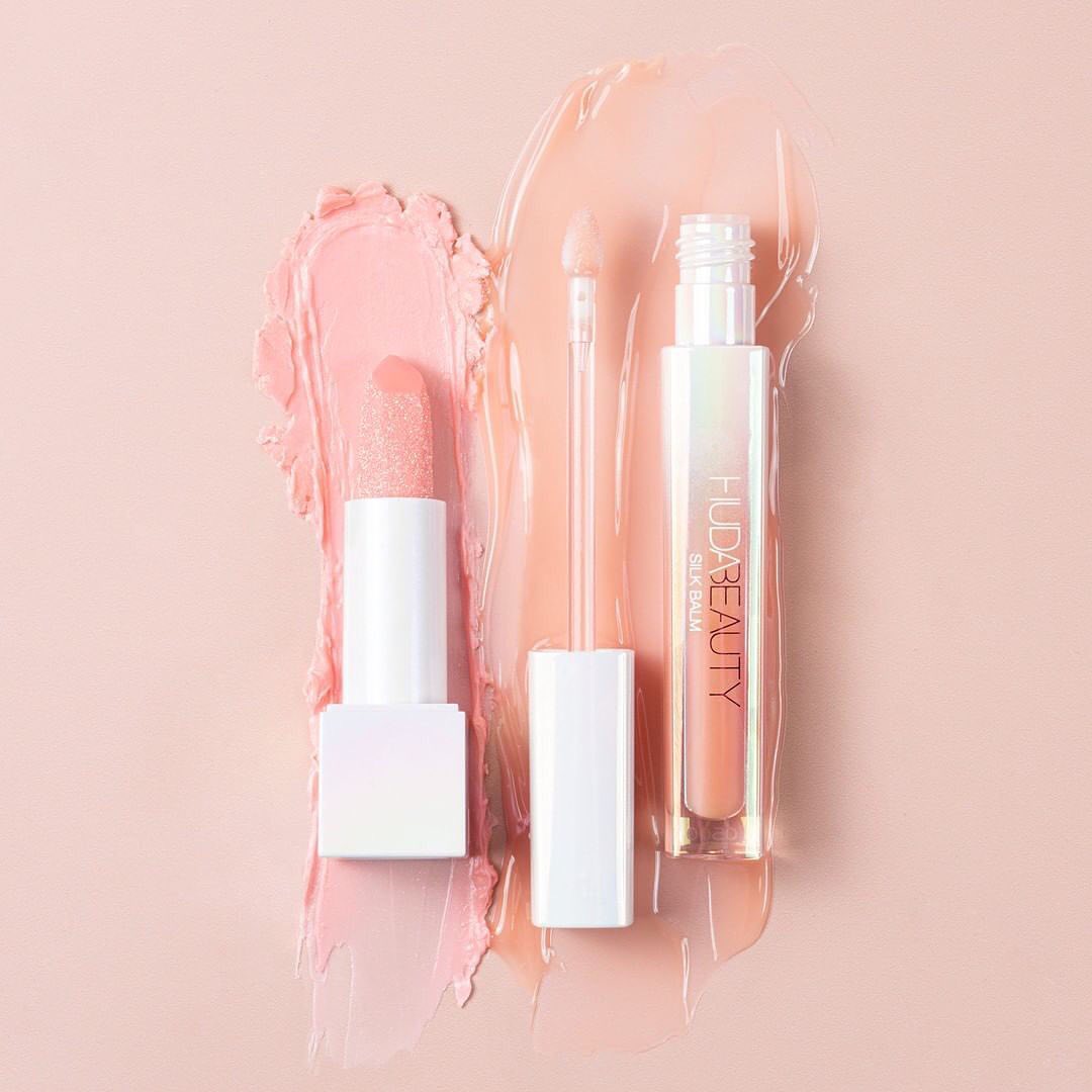Sephora - This post from @hudabeautyshop is 💯: 💎 Diamond Balm or 🎀 Silk Balm? 🤔 Give your luscious lips BOTH! 😜💖@hudabeauty Available at Sephora.