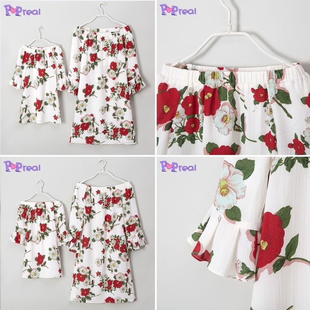 popreal.com - 🎀🎀Mom Girl Off The Shoulder Flowers Trumpet Sleeve Dress
🎀🎀
Age:1.5-7 Years Old
🚀🚀Shop link in bio🚀🚀
HOT SALE & FREE SHIPPING
💝Exclusive Coupon For Customer💝
5% off order over $69👉Code:S...