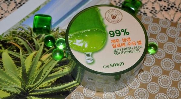 Гель The Saem Jeju Fresh Aloe Soothing Gel 99% фото