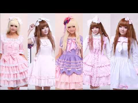 Five Different Sweet Pink Lolita OP Dress Middle Sleeves with Lace Trim