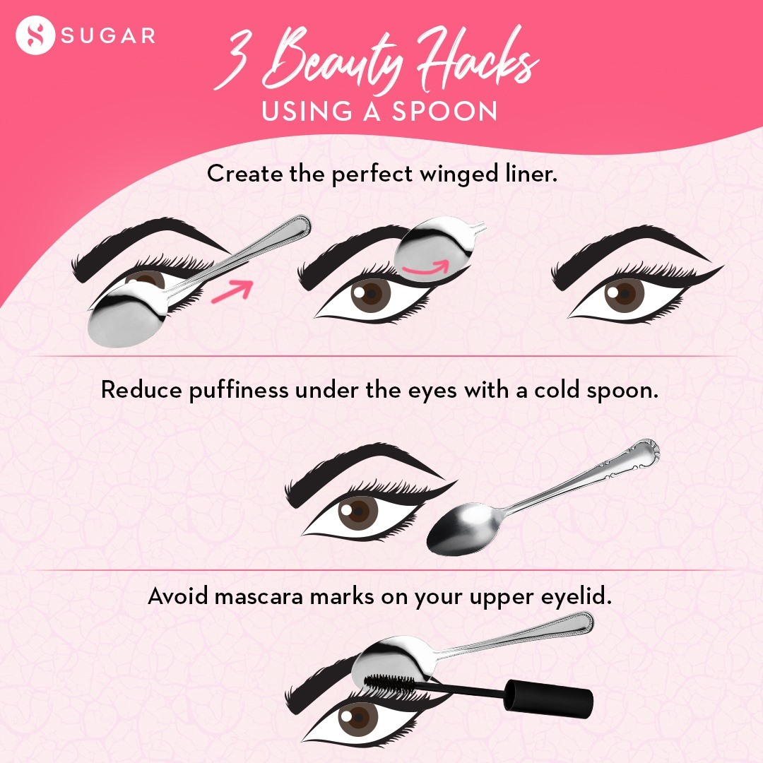 SUGAR Cosmetics - Spoon to the rescue. ⁠
.⁠
.⁠
💥 Visit the link in bio to shop now.⁠
.⁠
.⁠
#TrySUGAR #SUGARCosmetics #LearnWithSUGAR #BeautyTips #MakeupTips #EyeLiner #MakeupHacks #MakeupTipsAndTricks...