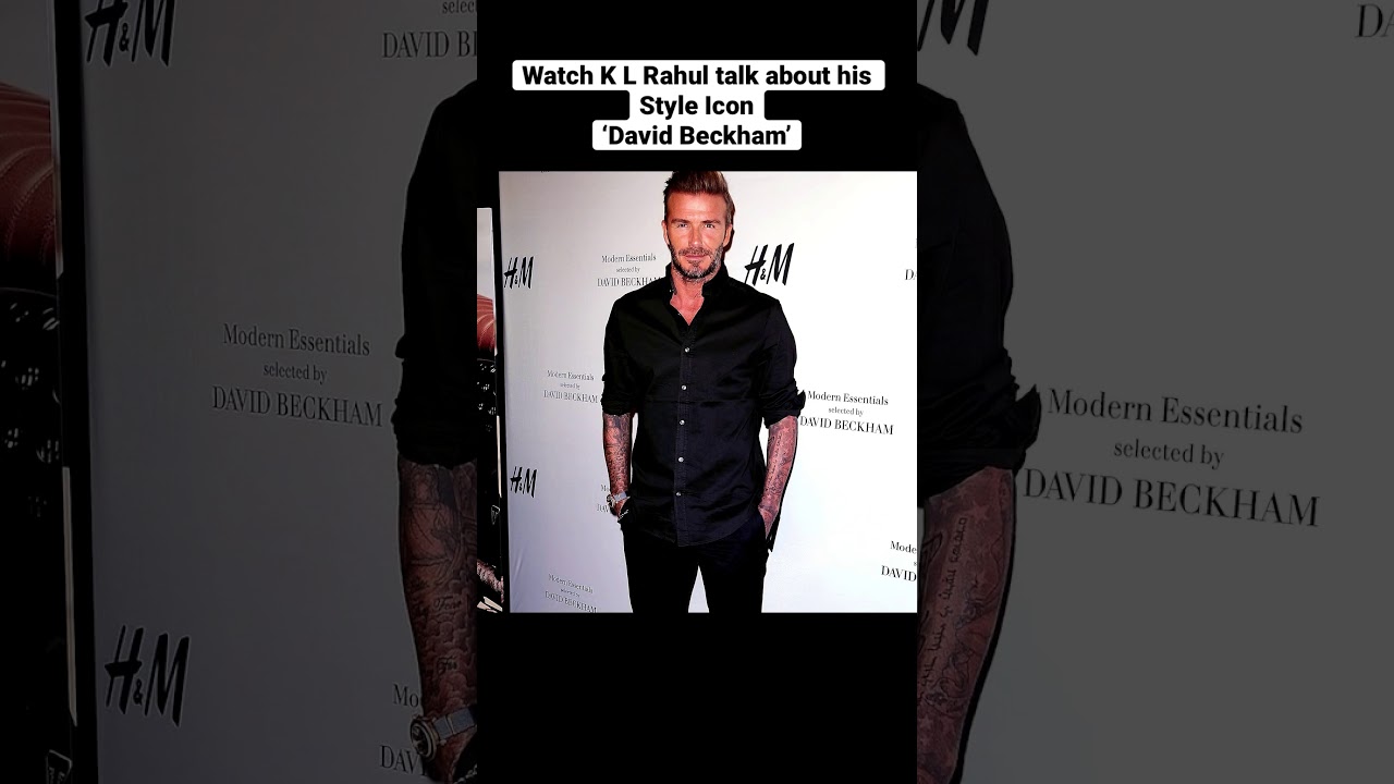 KL Rahul talking about David Beckham | Ask Me Anything | Myntra