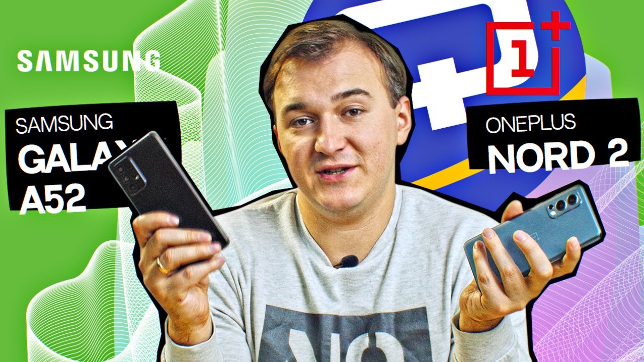 Oneplus Nord 2 vs Samsung Galaxy A52. Сравнение хороших смартфонов!