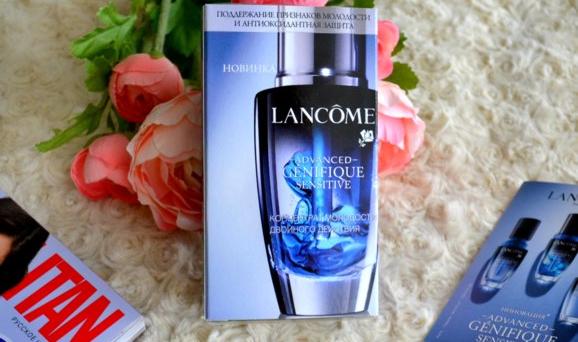 Концентрат молодости Lancome двойного действия Advanced Génifique Sensitive фото