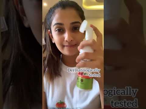 How to improve skin texture with #AppleCiderVinegar Foaming Face | #Mamaearth India #Facewash #ACV