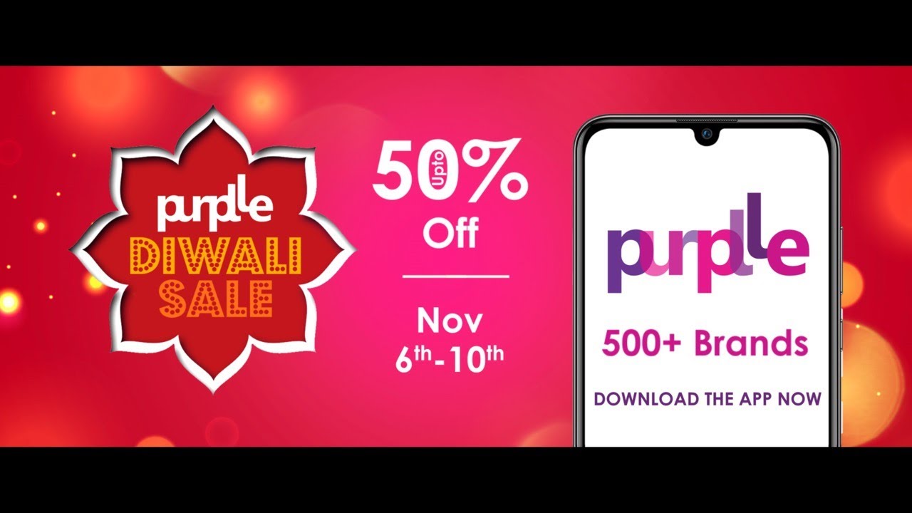 Light up this Diwali with your magic and Purplle's Diwali Sale. Up to 50% off on 500+ brands