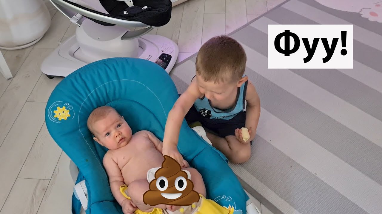 VLOG: Проверили подгузник ляле / Пранк над папой