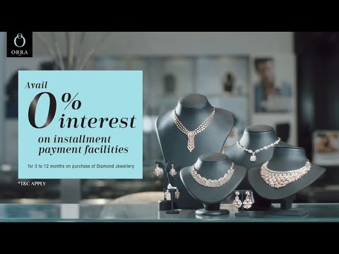 Diamond Jewellery with Interest free Installments