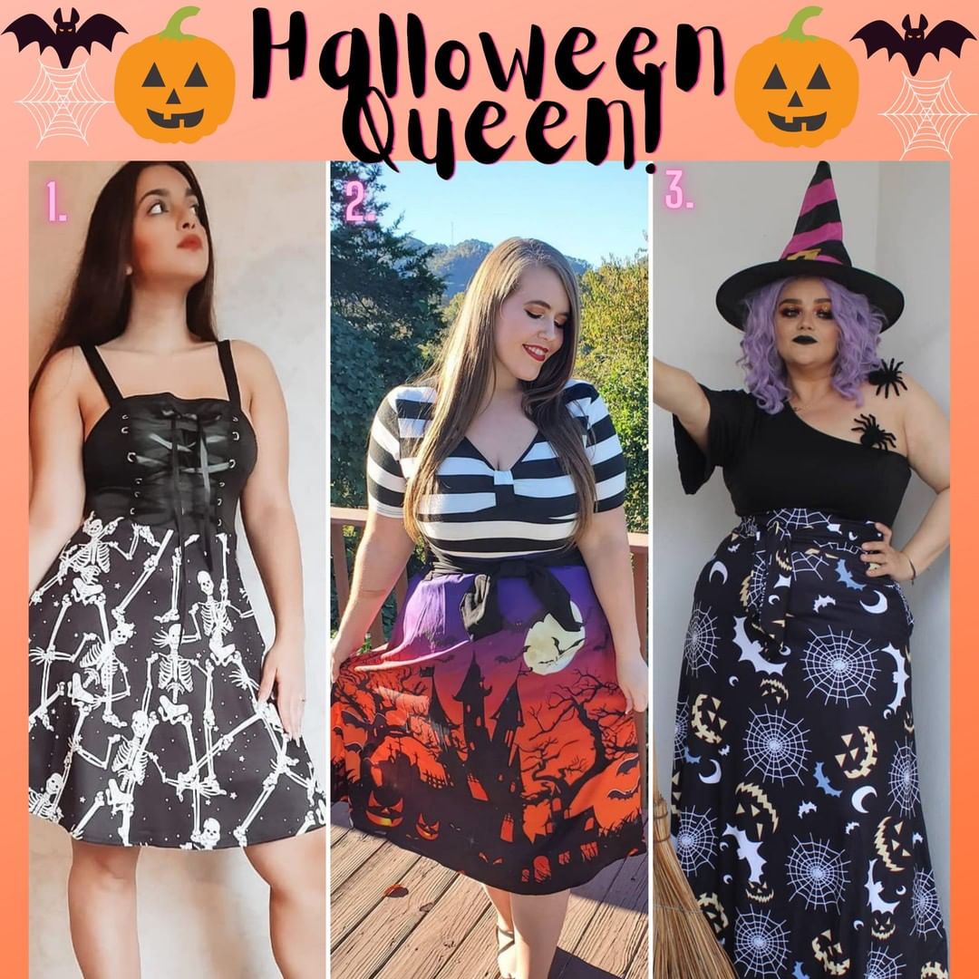Dresslily - 🎃👑Choose your favorite Halloween Queen outfit!! Get the chance to win a $100 Gift card!! We will choose 2 lucky winners on Oct. 20!
🔥Good luck!!
👑Be your own Halloween Queen too, with the...