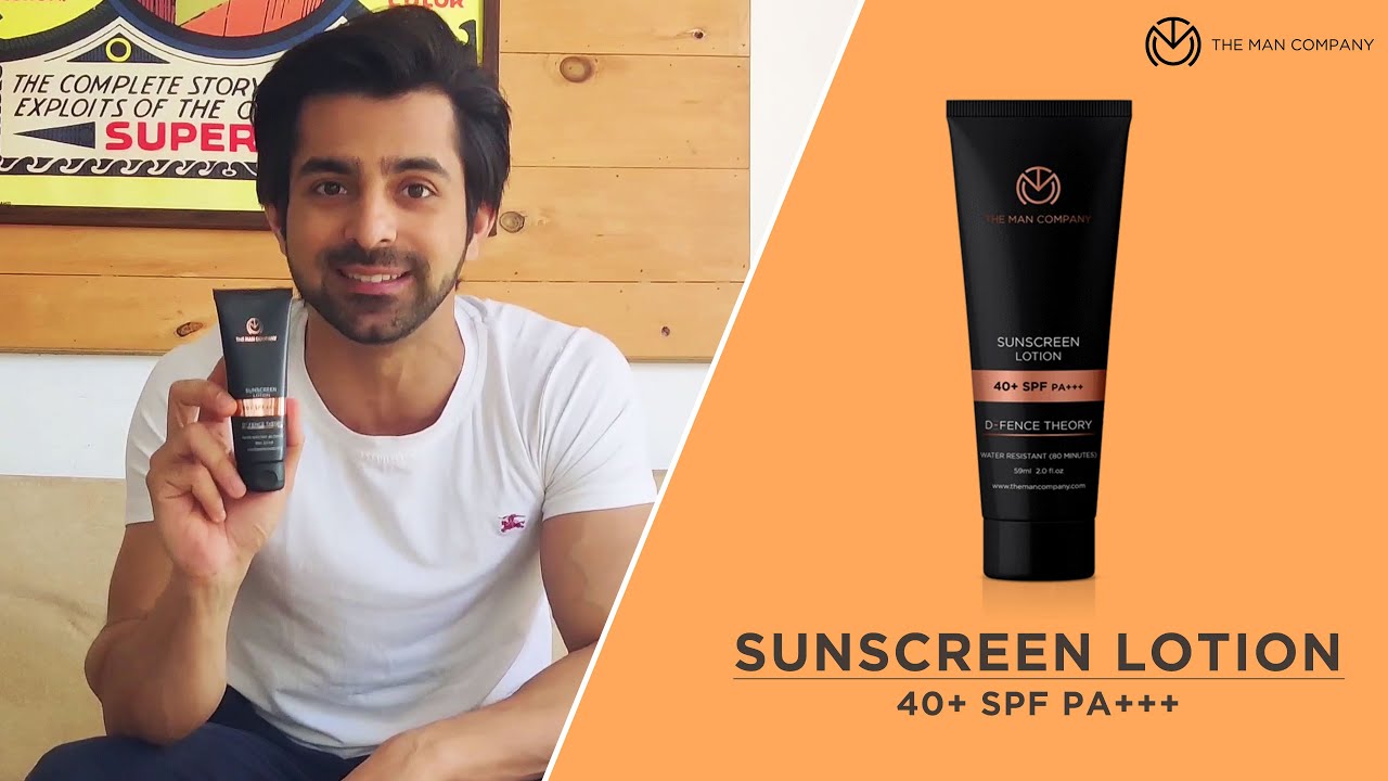 Sunscreen Lotion feat. Gaurav Wadhwa | The Man Company