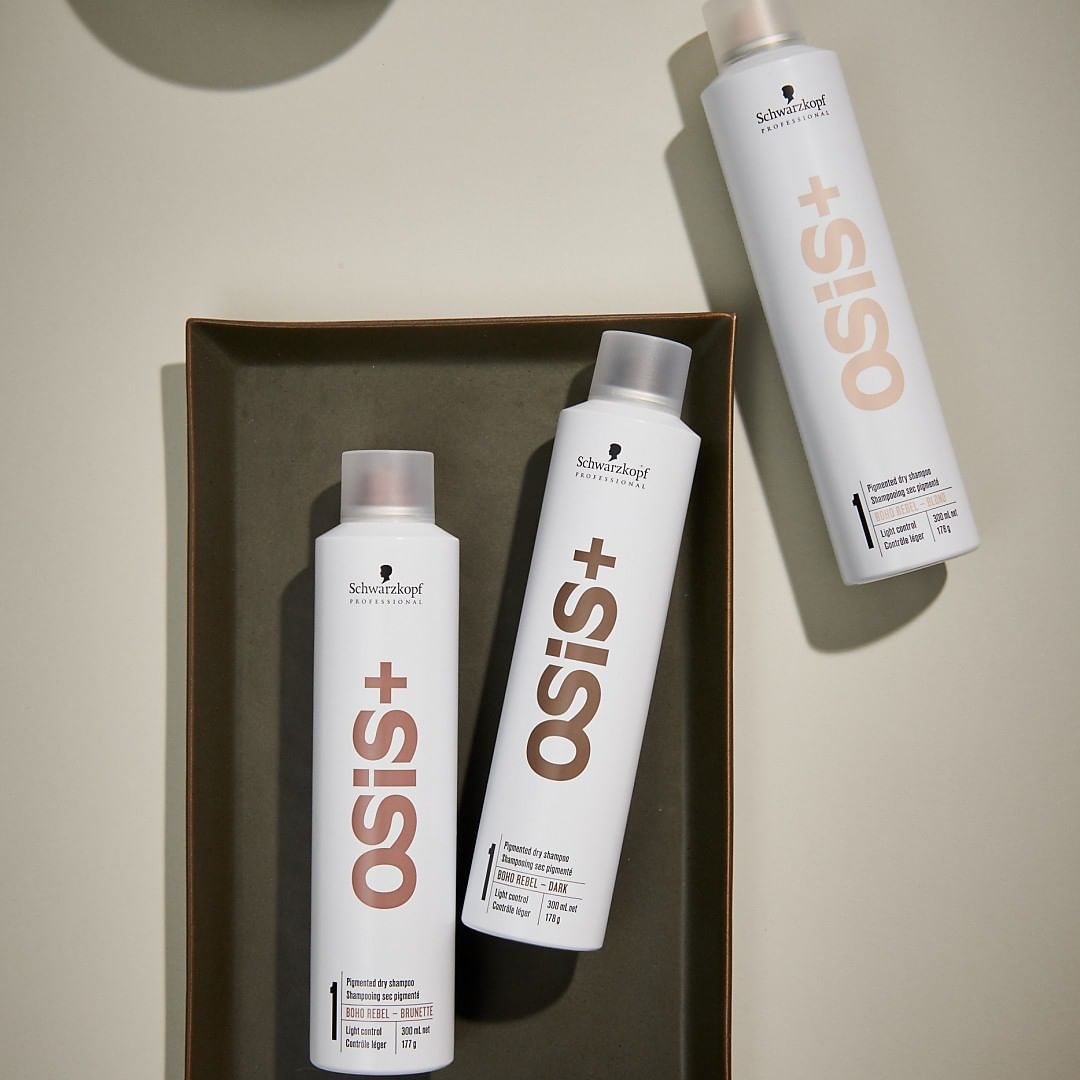 Schwarzkopf Professional - Busy lifestyle? Add FRESH rebel
texture with OSiS+ #BOHOREBEL –
our must-have pigmented #dryshampoo
styling solution for blonde, brunette and
dark hair types! 🙌

#OSiS #made...