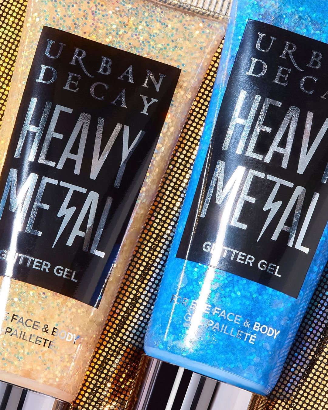 Urban Decay Cosmetics - FACT: Every great #Halloween makeup idea starts with Heavy Metal Glitter Gel. ✨ Make makeup your costume with this water-based, long-lasting and hyper reflective formula. Tap t...
