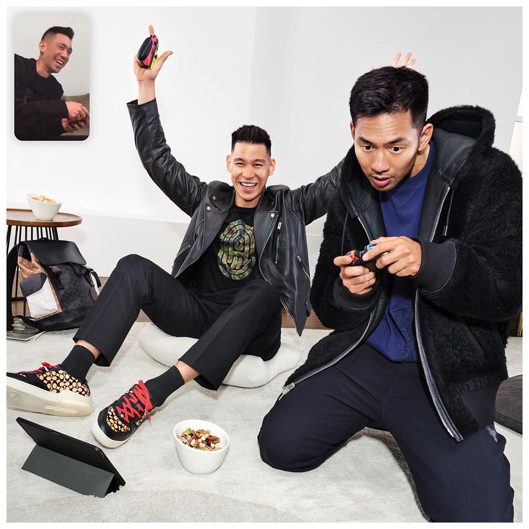 Coach - Friendly family competition. Basketball star and #CoachFamily member #JeremyLin hangs out with his brother #JoshuaLin (the 2020 way) and his long-time friend and trainer #JoshFan (IRL). He con...