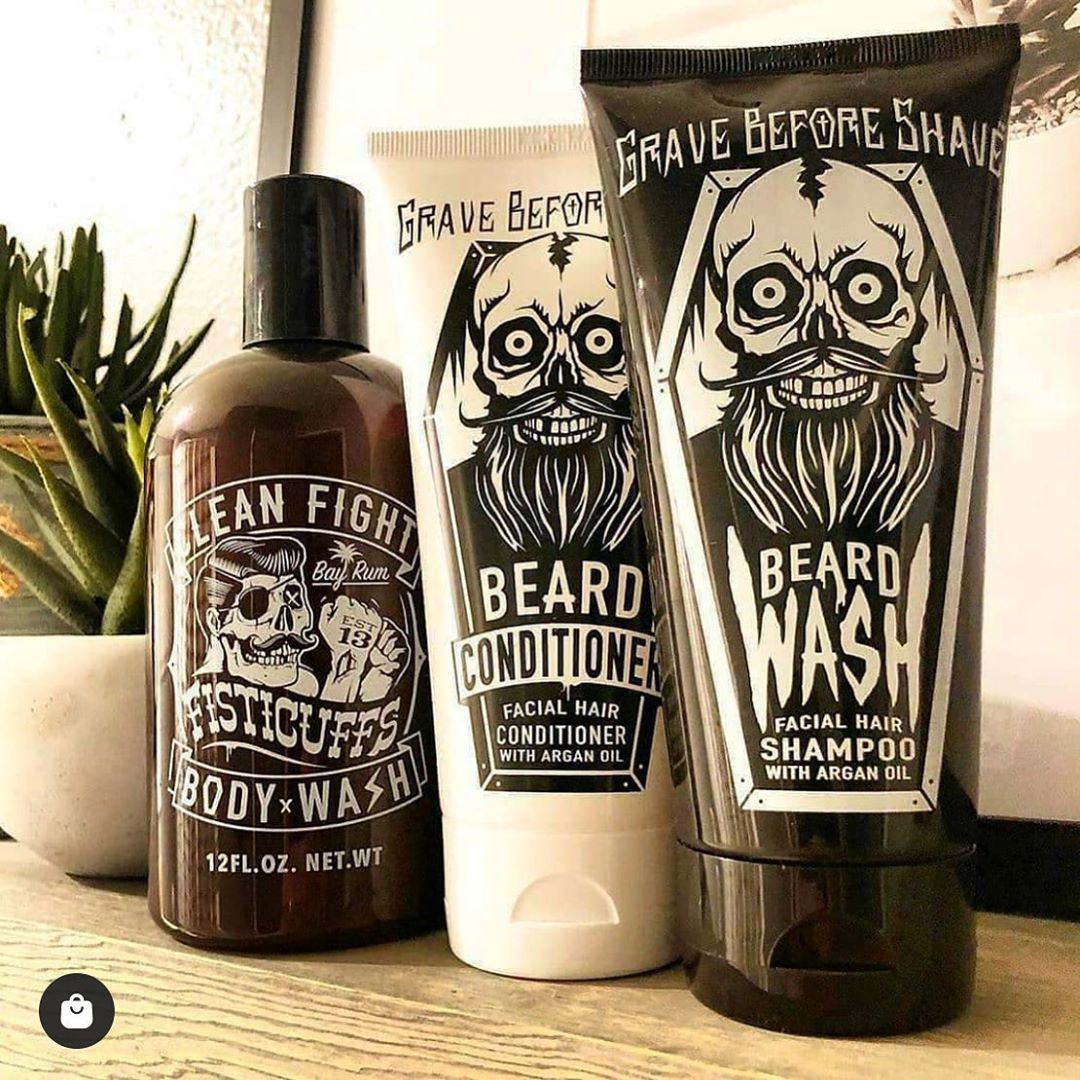 wayne bailey - No excuse to not be on your A game! Check out our Fisticuffs Bay Rum Scented Body Wash, Grave Before Shave Beard Wash and Beard Conditioner! Keeping you fresh in and out of the shower!...