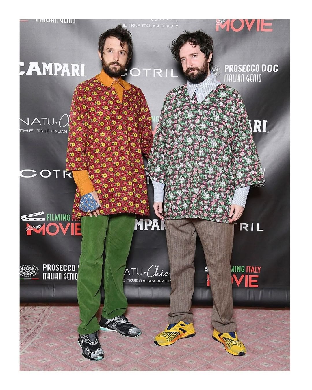 Gucci Official - Winner of Filming Italy Best Movie Award for ‘Best Screenplay’, @fabiodinnocenzo and Damiano D’Innocenzo wore Gucci during the ceremony of the Filming Italy Best Movie Award at the 77...