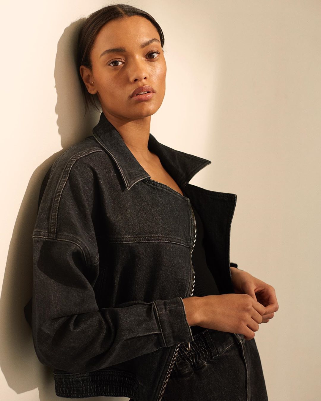 J BRAND - The Andie Jacket in Explicit—in case you’re looking for a little rock n roll in your look