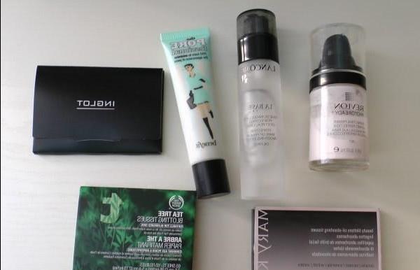 Matting Haut: Basis unter make-up Revlon, Lancome, Balm von Benefit und Matten Servietten Mary Kay, Inglot und Body Shop - rezension