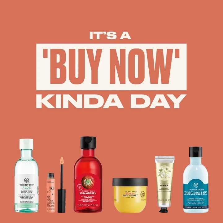 The Body Shop India - Start your week with some retail therapy and grab your cruelty free favourites! You can shop online (link in bio), call for home delivery (+917042004412) or visit our stores to a...