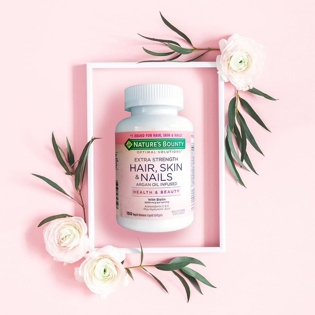 iHerb - Look and feel great with @naturesbounty! With the addition of argan oil, their Hair, Skin and Nails Formula contains just the right nutrients and ingredients to support your natural beauty fro...