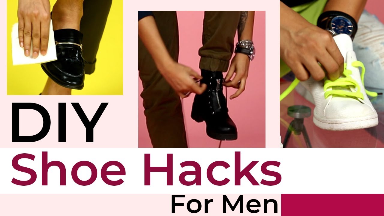 DIY Shoe Hacks For Men | Shoe Hacks | Myntra